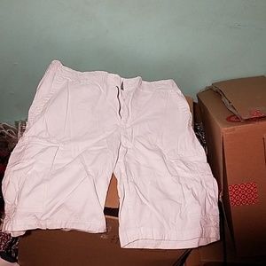 American Rag White Cargo Shorts